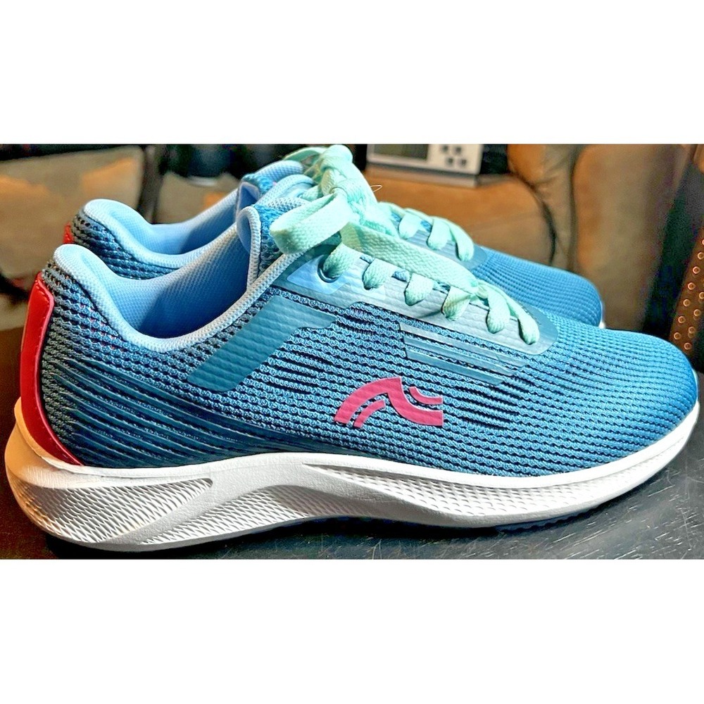 CRIVIT Euro-Based Pink/Blue Breathable Mesh Women's Running Shoes Size 7
